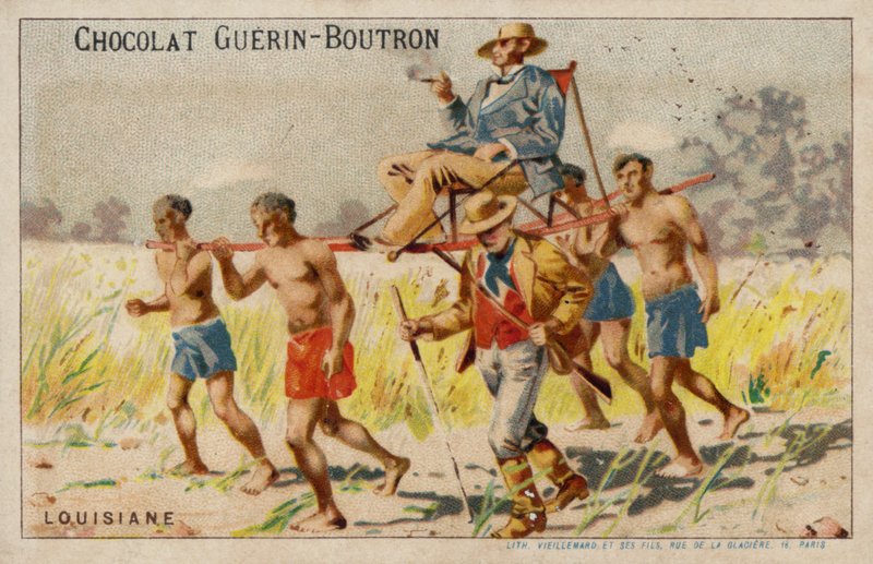 Louisiana (chromolitho) de French School