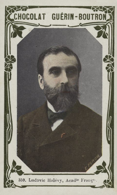 Ludovic Halevy, Academia Francesa (foto colorida) de French School