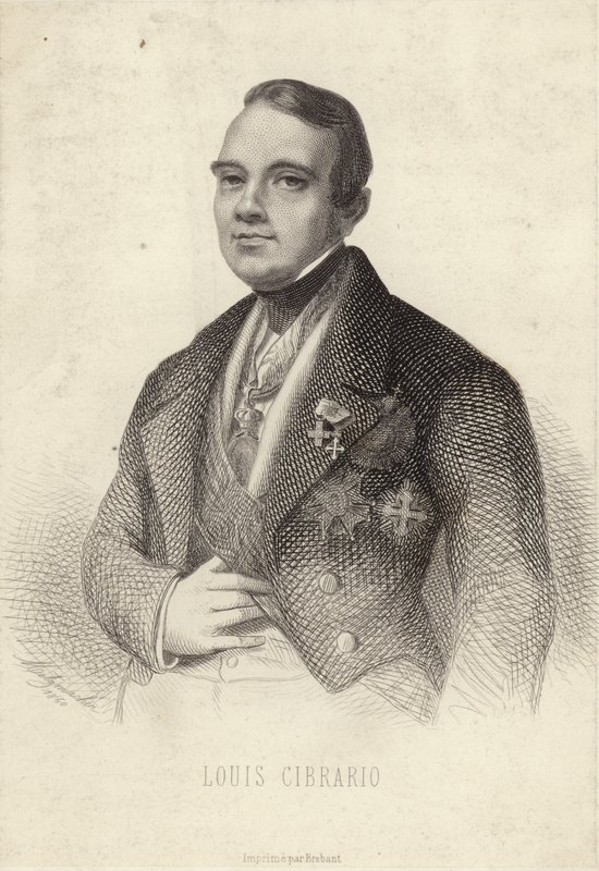 Luigi, Conde Cibrario, historiador e político italiano de French School