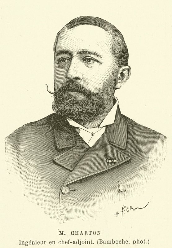 M Charton, Engenheiro Chefe Assistente (gravura) de French School