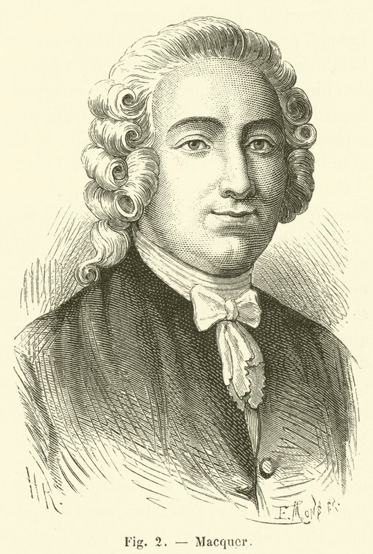 Macquer (gravura) de French School