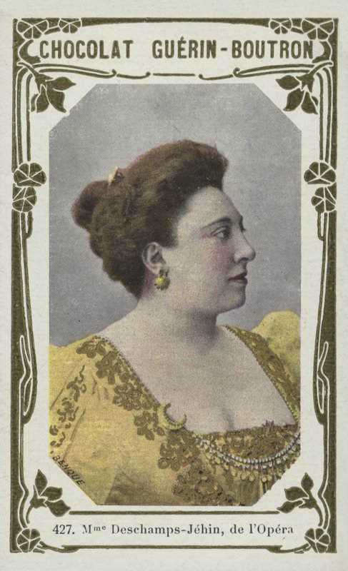 Madame Deschamps-Jehin, da Opera (foto colorida) de French School