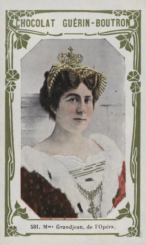 Madame Grandjean, da Opera (foto colorida) de French School