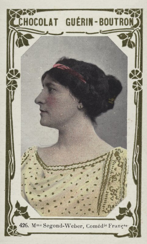 Madame Segond-Weber, comédia francesa (foto colorida) de French School