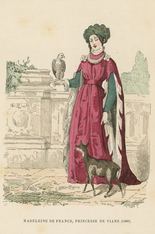 Madeleine da França, princesa de Viana de French School
