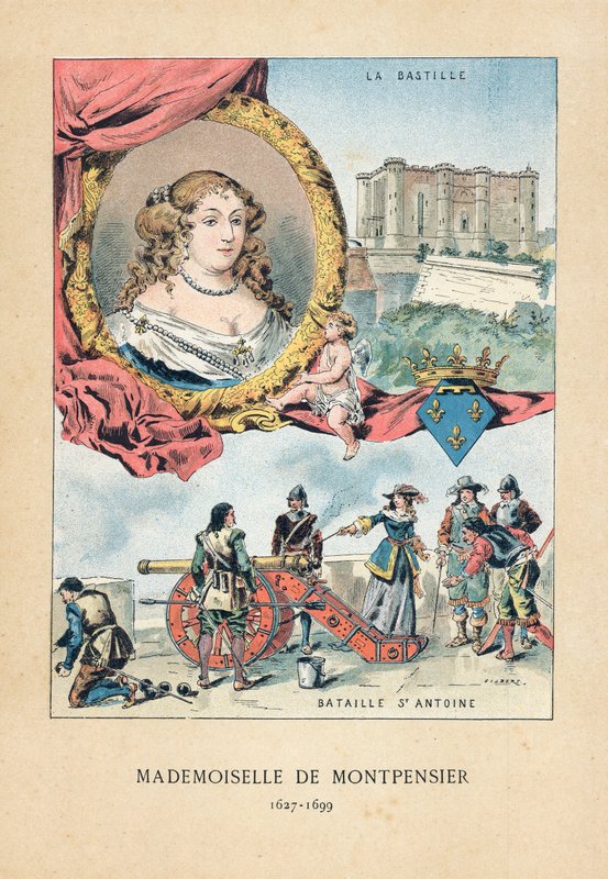 Mademoiselle de Montpensier de French School