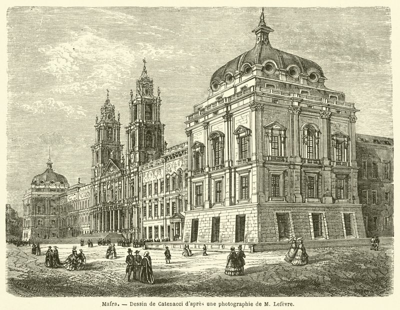 Mafra (gravura) de French School