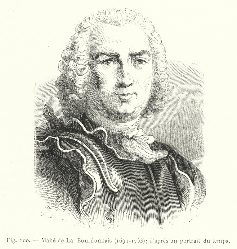 Mahe de La Bourdonnais de French School