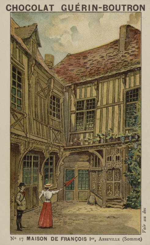 Casa do Francois Premier, Abbeville, Somme de French School