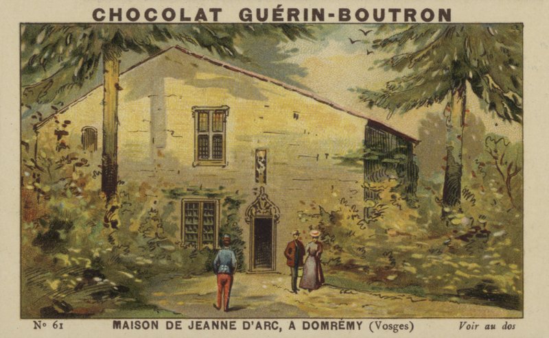Casa de Jeanne dArc, em Domremy, Vosges de French School
