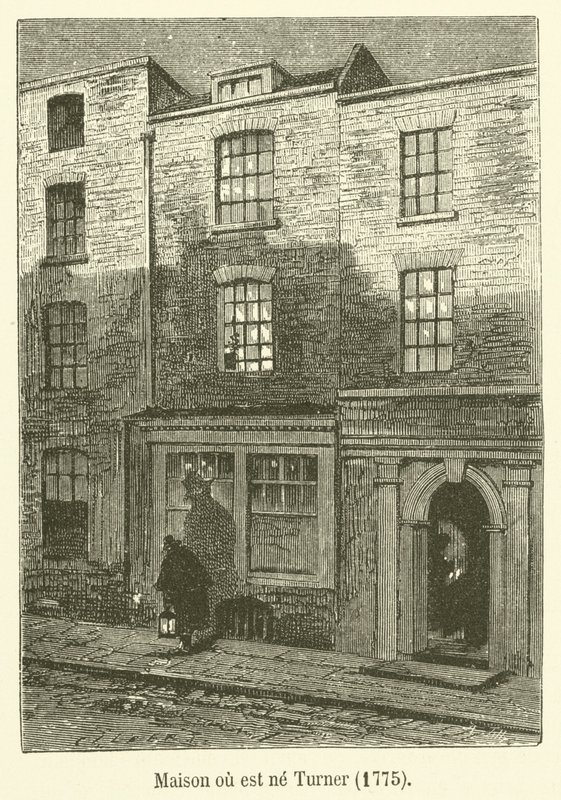 Casa onde o Turner nasceu de French School