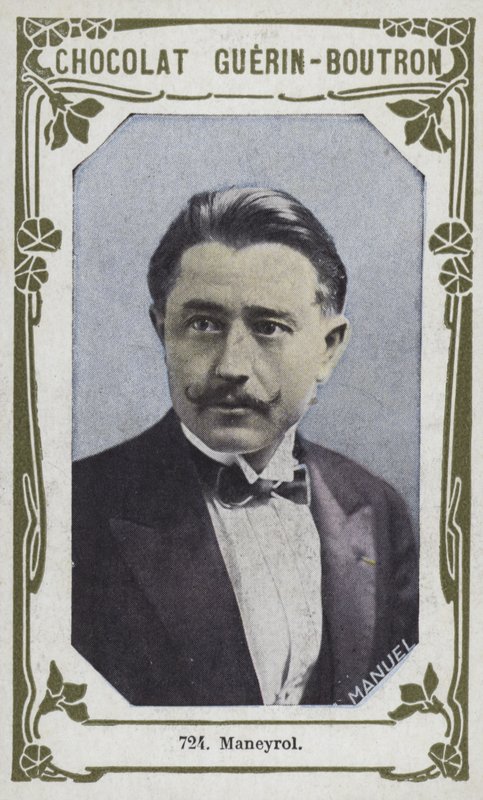 Maneyrol (foto colorida) de French School