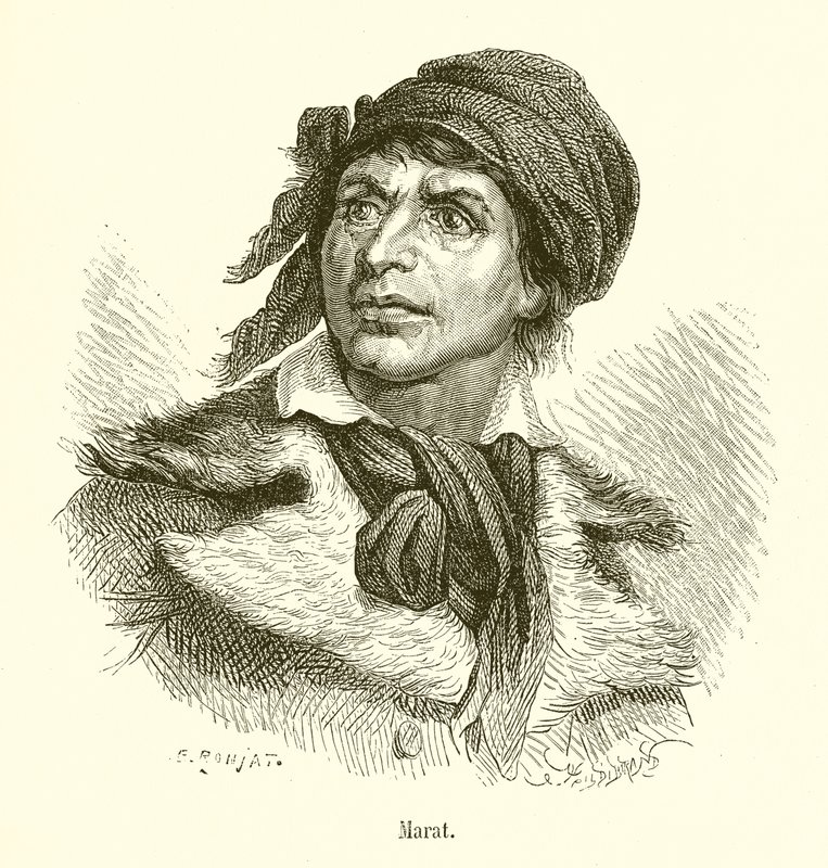 Marat de French School