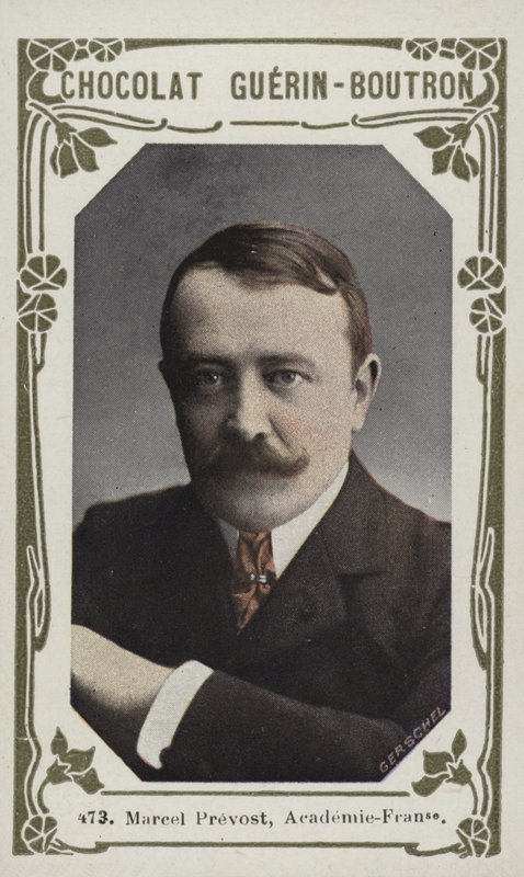Marcel Prevost, Academie-Francaise (foto colorida) de French School