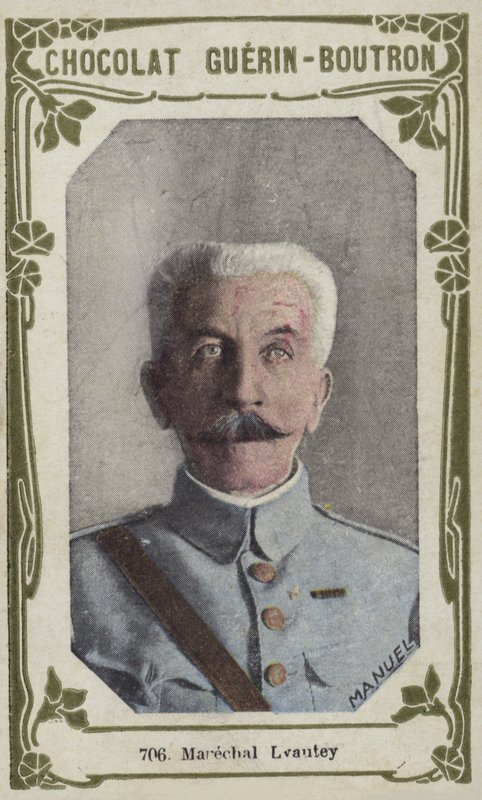 Marechal Lyautey (foto colorida) de French School