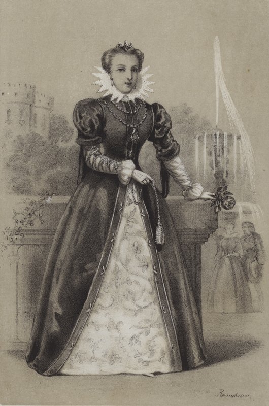 Marguerite DYork, Margaret Of York (gravura) de French School