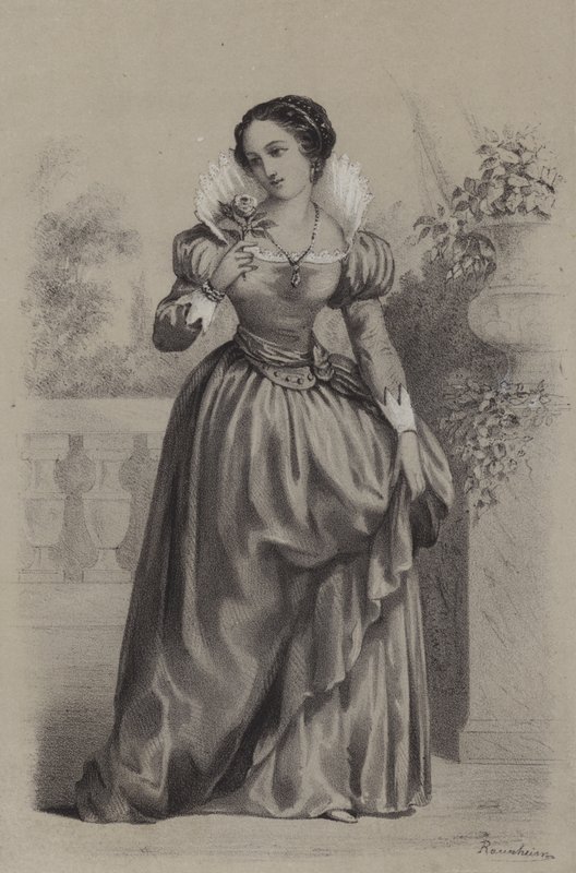 Marguerite Morus, Margaret More, Mistress Roper (gravura) de French School