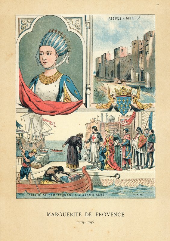 Marguerite de Provence de French School