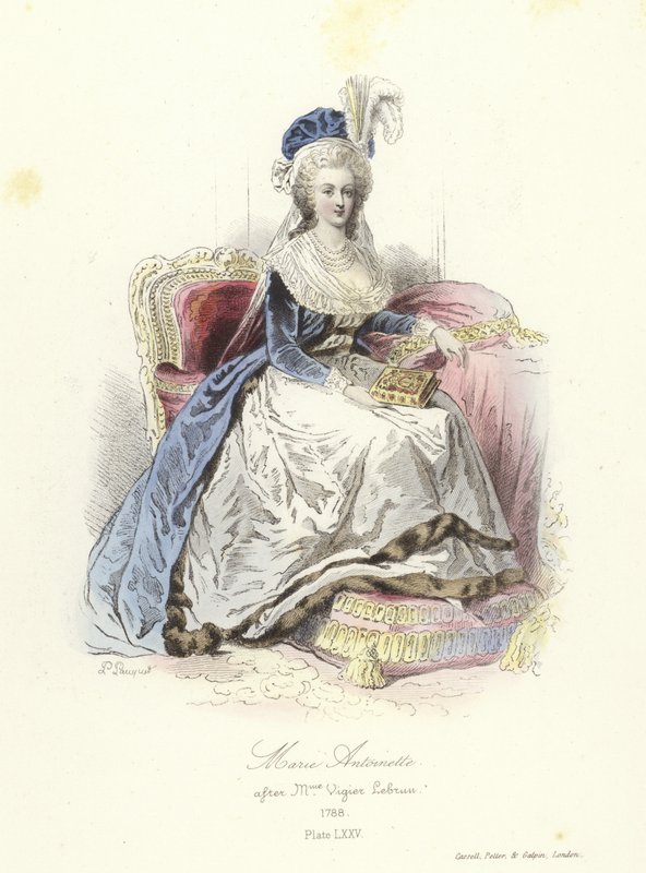 Maria Antonieta, Rainha Consorte de Luís XVI da França de French School