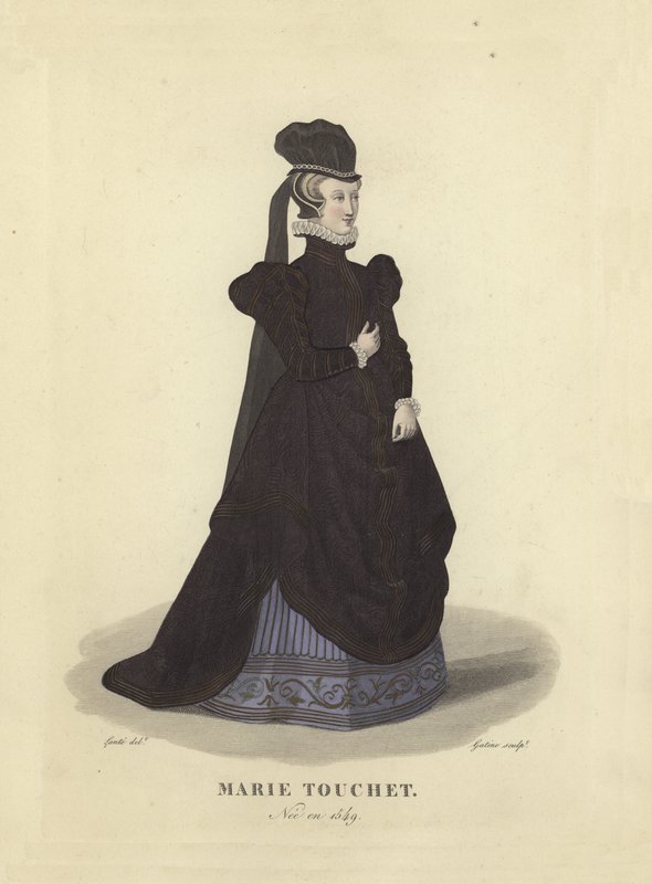 Marie Touchet, amante do rei Carlos IX da França de French School