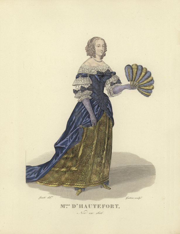 Marie de Hautefort, favorita do rei Luís XIII da França de French School