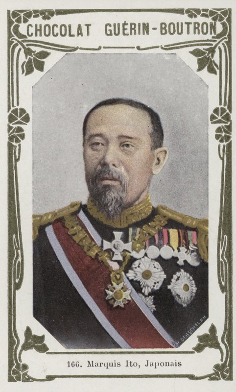 Marquês Ito, japonês (foto colorida) de French School