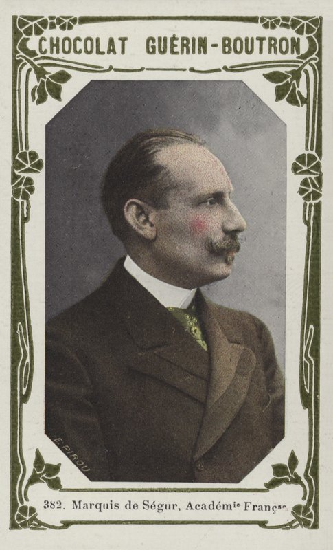 Marquês de Segur, Academia Francesa (foto colorida) de French School