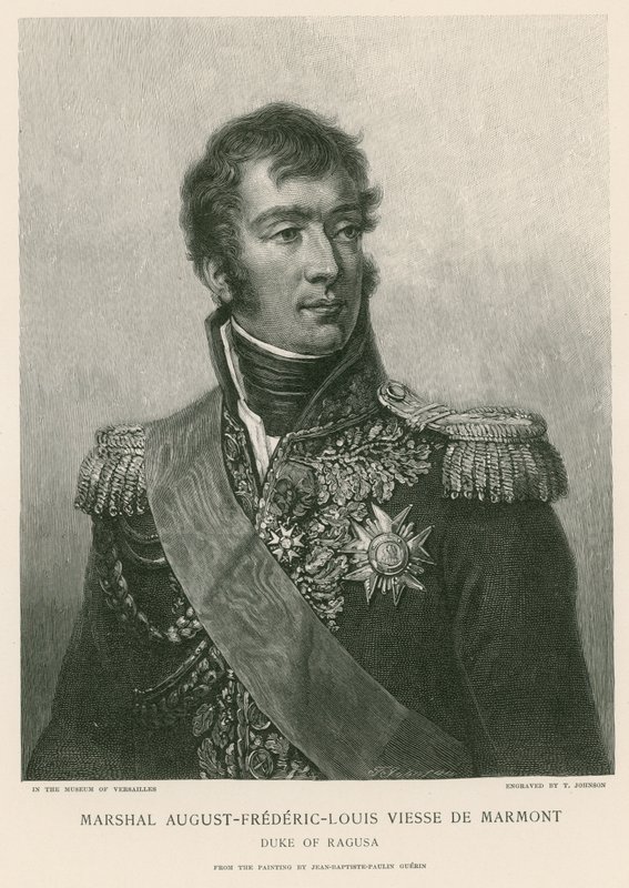 Marshal August-Frederic-Louis Viesse de Marmont  de French School