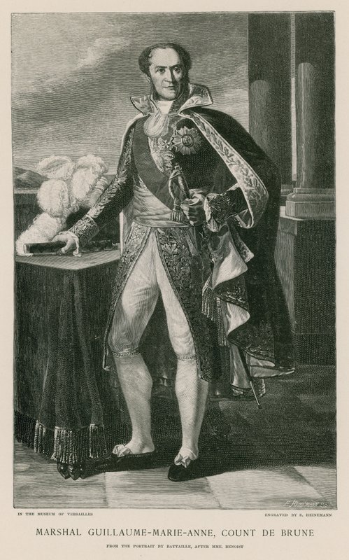 Marechal Guillaume-Marie-Anne, Conde de Brune de French School