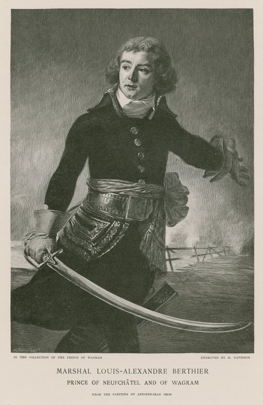 Marechal Louis-Alexandre Berthier de French School