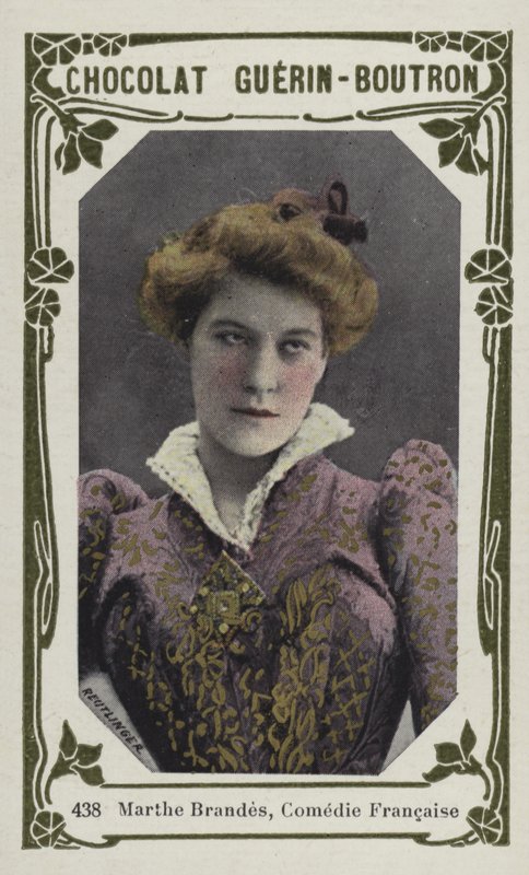 Marthe Brandes, comédia francesa (foto colorida) de French School