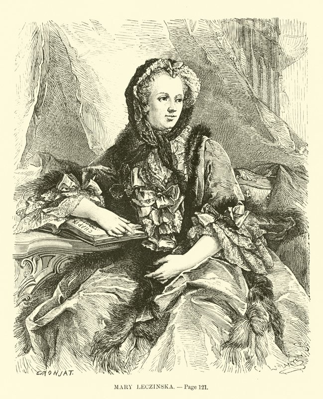 Mary Leczinska de French School