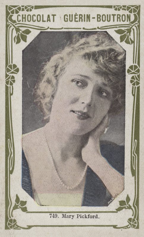 Mary Pickford (foto colorida) de French School