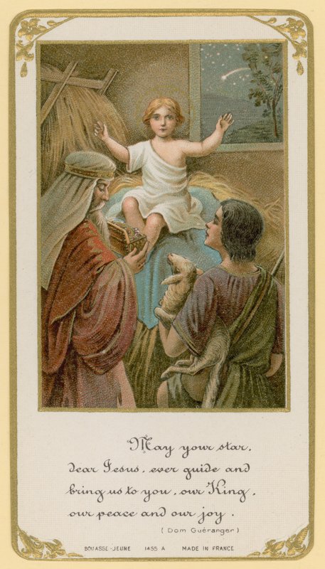 Maria, tua estrela, querido Jesus, guia-te sempre e leva-nos a ti, ao nosso Rei, à nossa paz e à nossa alegria. de French School