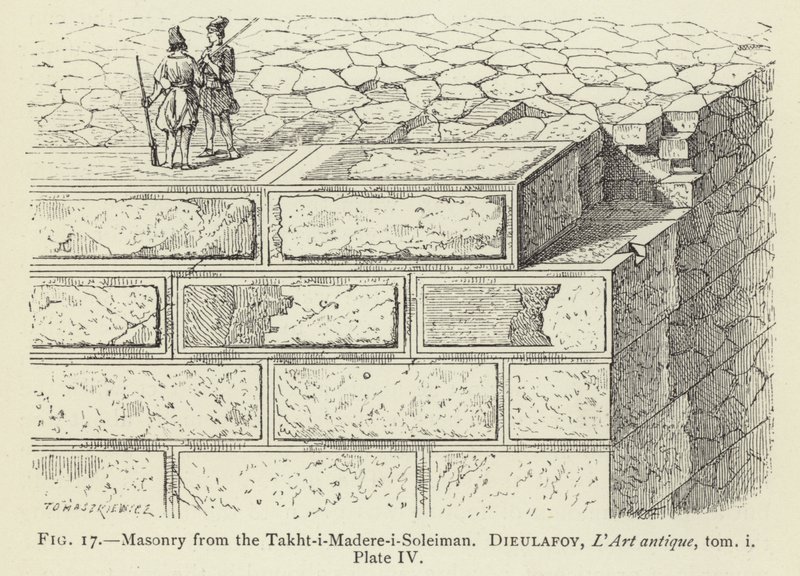 Maçonaria do Takht-i-Madere-i-Soleiman de French School