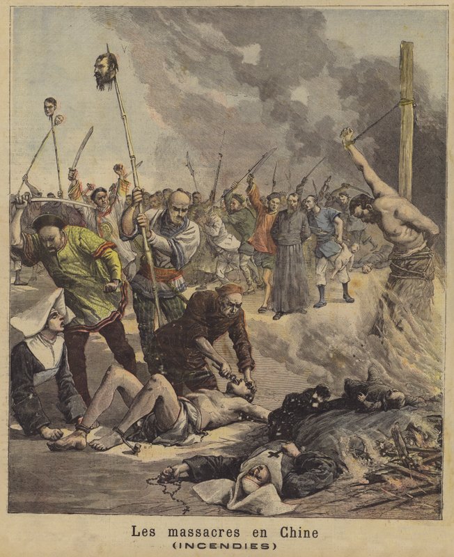 Massacres na China de French School
