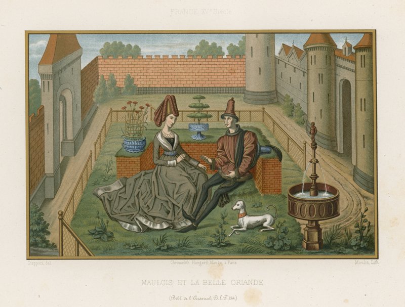 Maugris e Oriadne de French School