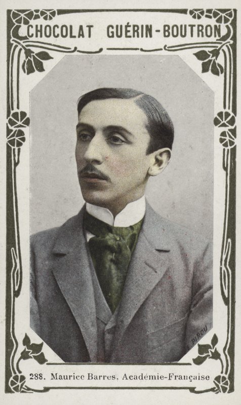 Maurice Barres, Academie-Francaise (foto colorida) de French School