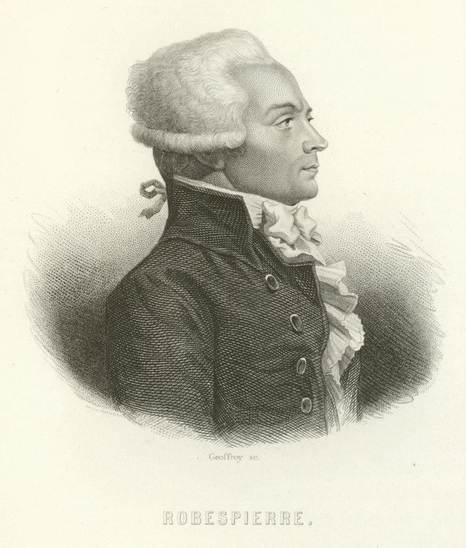 Maximiliano de Robespierre de French School