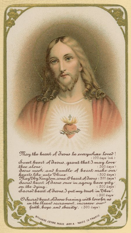 Que o coração de Jesus esteja em toda parte amado! de French School