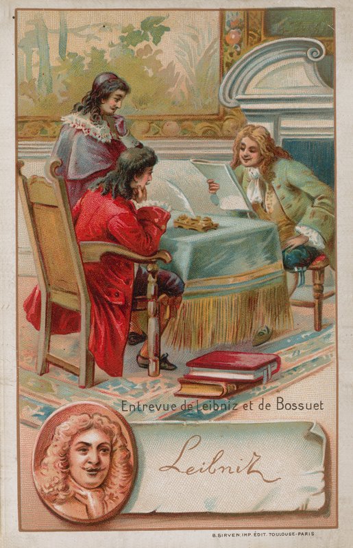 Encontro entre Leibniz e Bossuet de French School