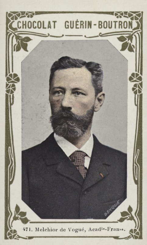 Melchior de Vogue, Academie-Francaise (foto colorida) de French School