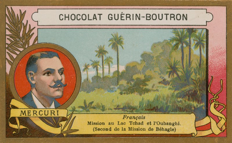 Mercuri, explorador francês do século XIX de French School