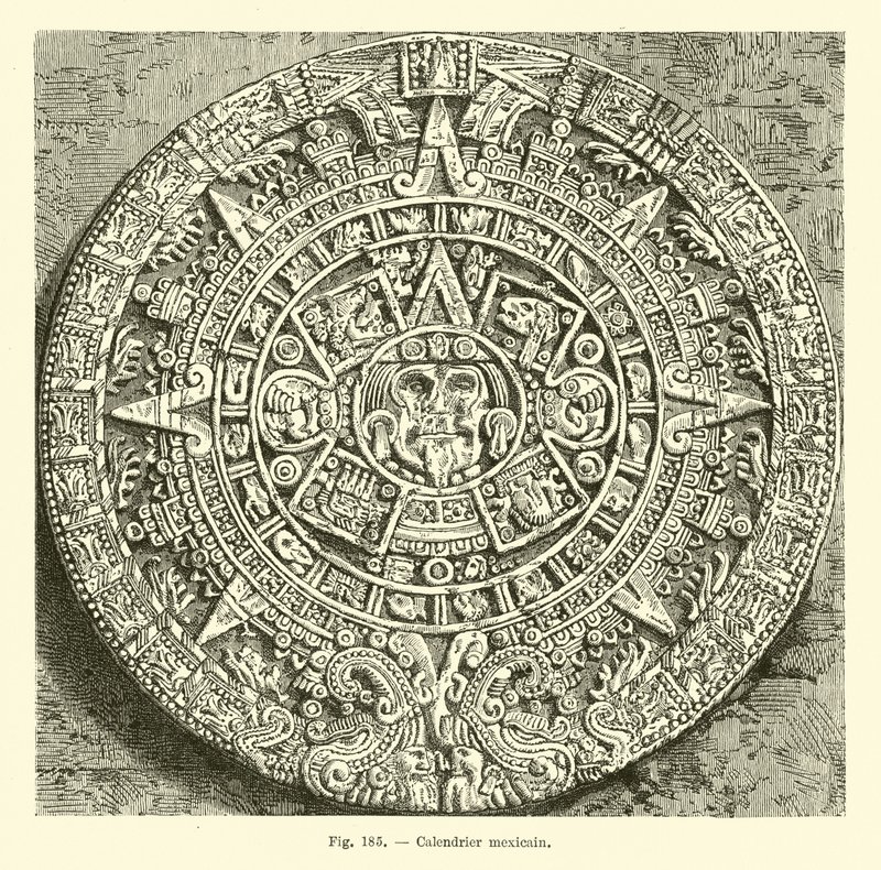 Calendário mexicano de French School