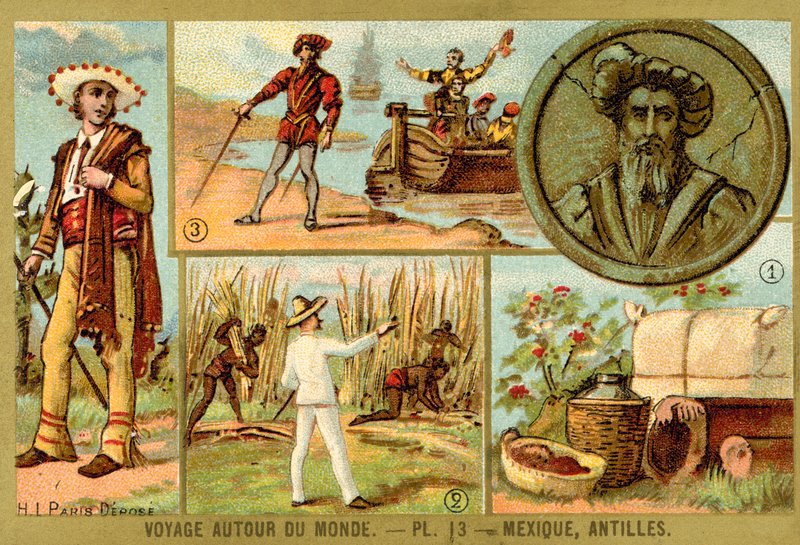 México e as Antilhas de French School