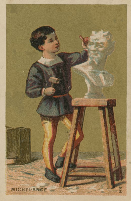 Michelangelo, artista italiano de French School