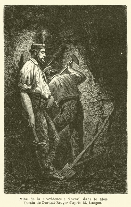 Providence Mine, Trabalhando o filão de French School