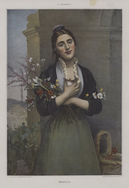 Mireille (cor litho) de French School