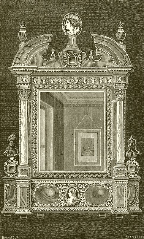 Espelho de Maria de Médicis de French School