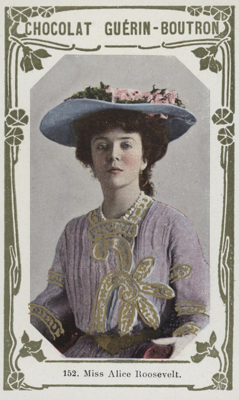 Senhorita Alice Roosevelt (foto colorida) de French School